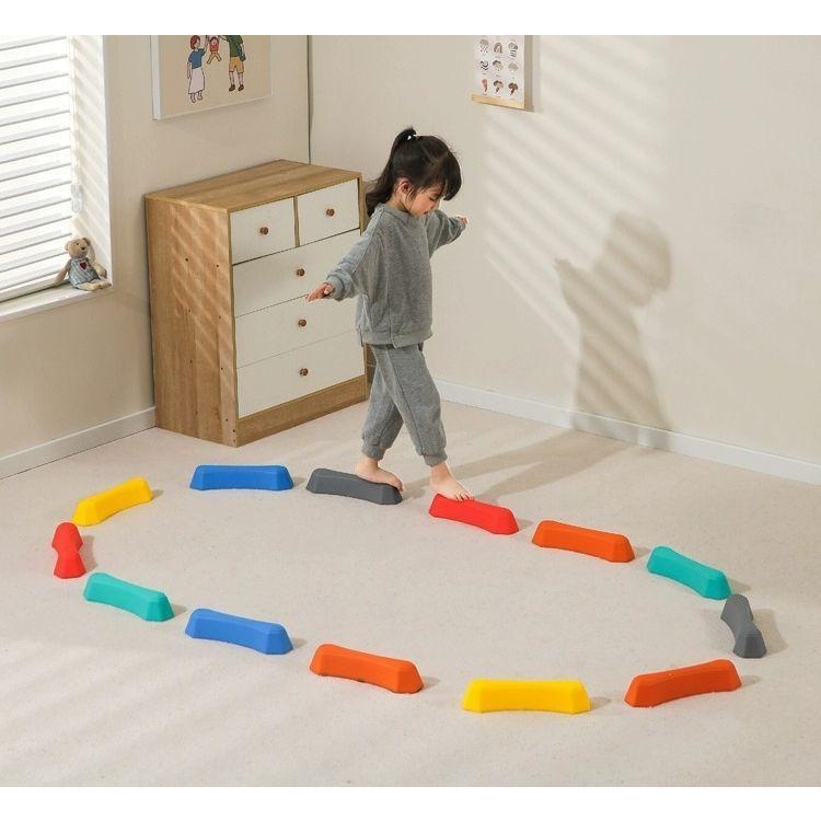 バランスストーン バランスブロック 6個セット キッズ 子供用 飛び石
