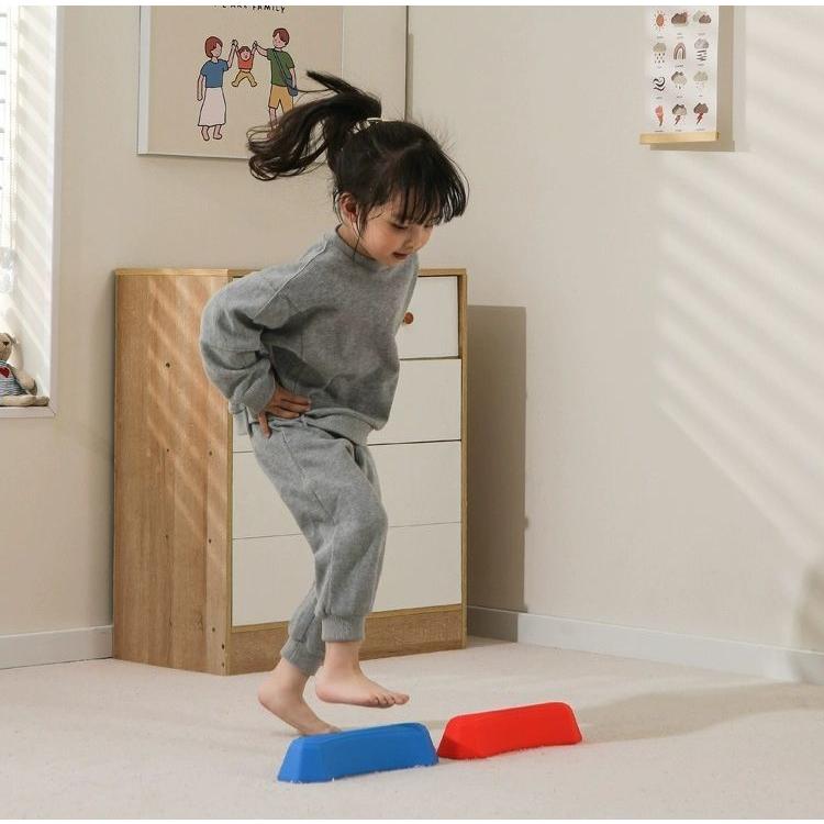 バランスストーン バランスブロック 6個セット キッズ 子供用 飛び石