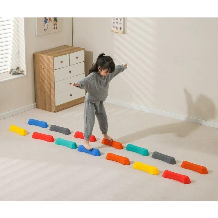 バランスストーン バランスブロック 6個セット キッズ 子供用 飛び石