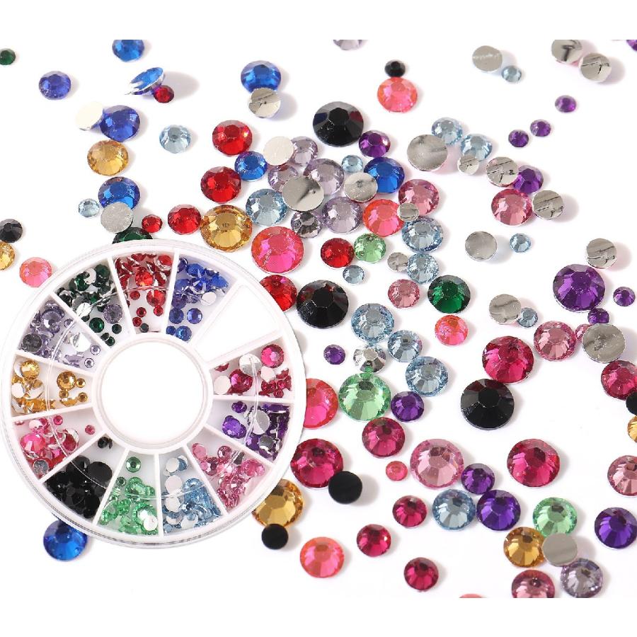 ネイルパーツ ネイルアート用品 キラキラ アクリルストーン ライン