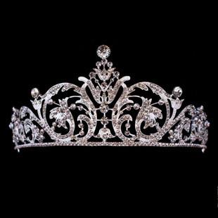 ティアラ ウエディング コスプレ 髪飾り 花嫁 結婚式 ヘッドドレス ブライダル パーティー 二次会 ヘアアクセサリー キラキラ | plusnao | 06