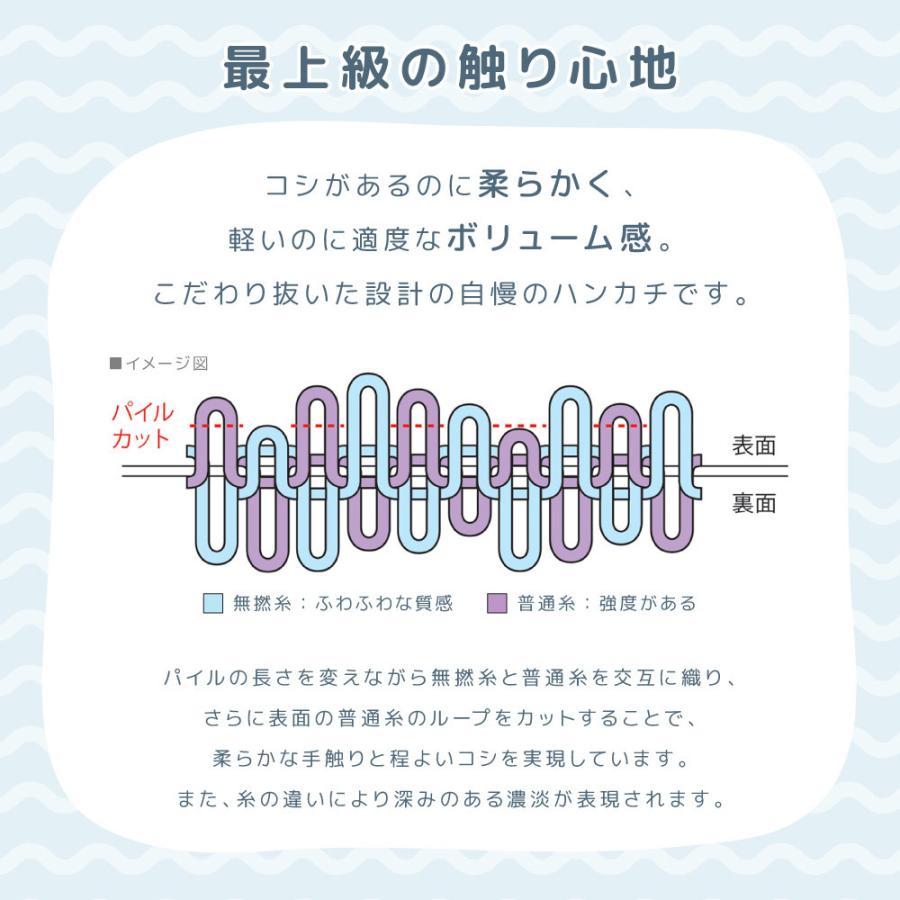plusnao 今治タオル ハンカチ タオルハンカチ ミニタオル Zootto
