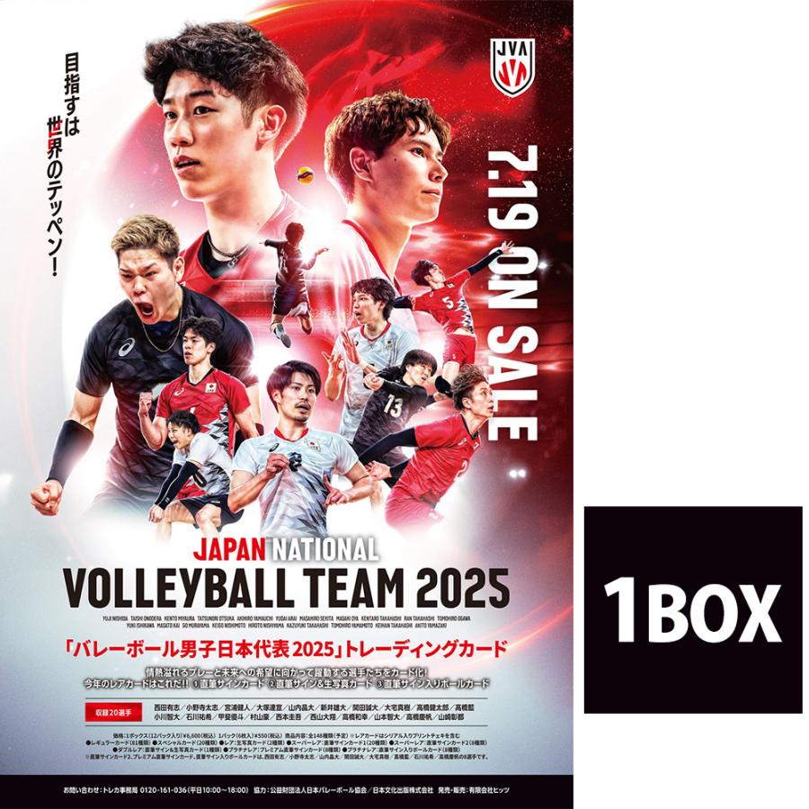 特典カード付き】 バレーボール男子日本代表2025 トレーディング