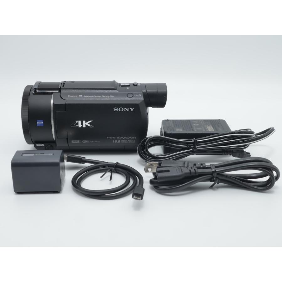 ソニー SONY デジタル4Kビデオカメラ FDR-AX55 | 