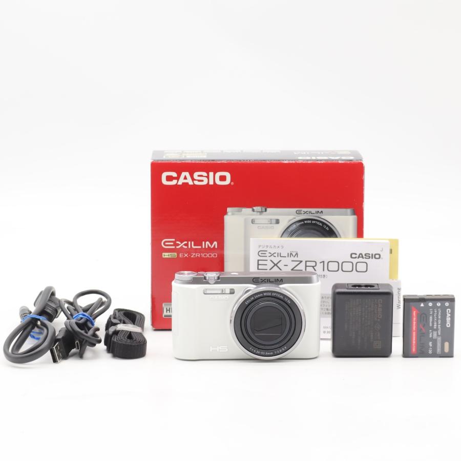 カシオ CASIO EXILIM EX-ZR1000WE | 