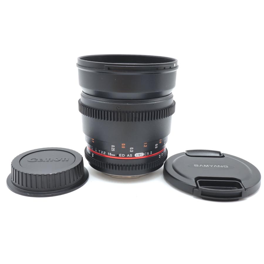 サムヤン SAMYANG 16mm T2.2 VDSLR ED AS UMC CS II キヤノンEF用 | 