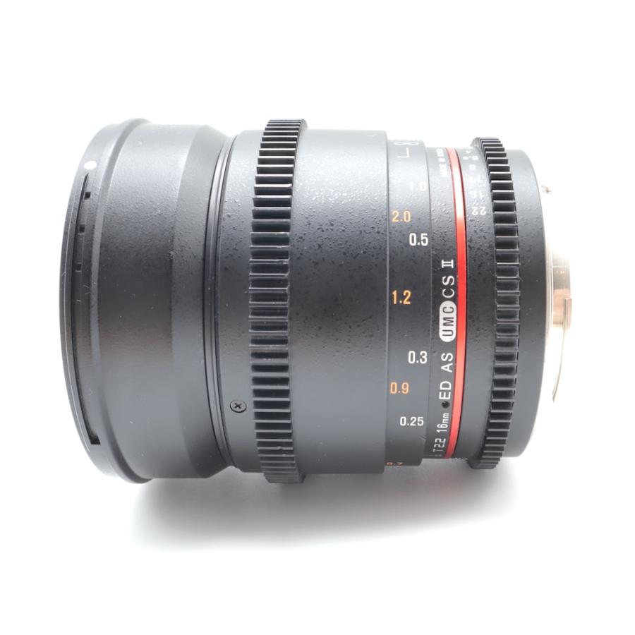 サムヤン SAMYANG 16mm T2.2 VDSLR ED AS UMC CS II キヤノンEF用 |  | 04