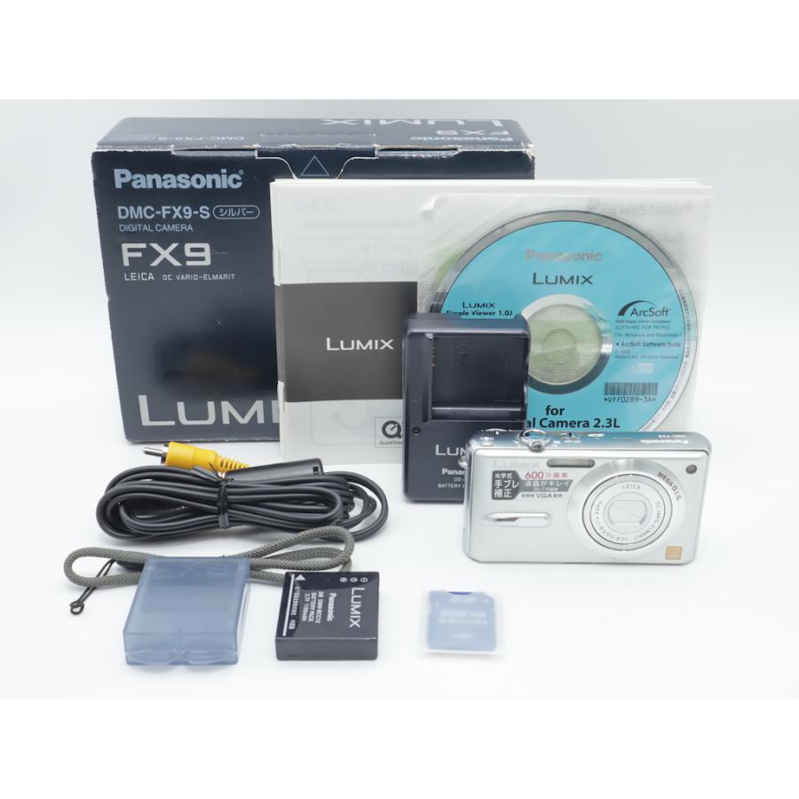 パナソニック Panasonic LUMIX DMC-FX9 シルキーシルバー | 