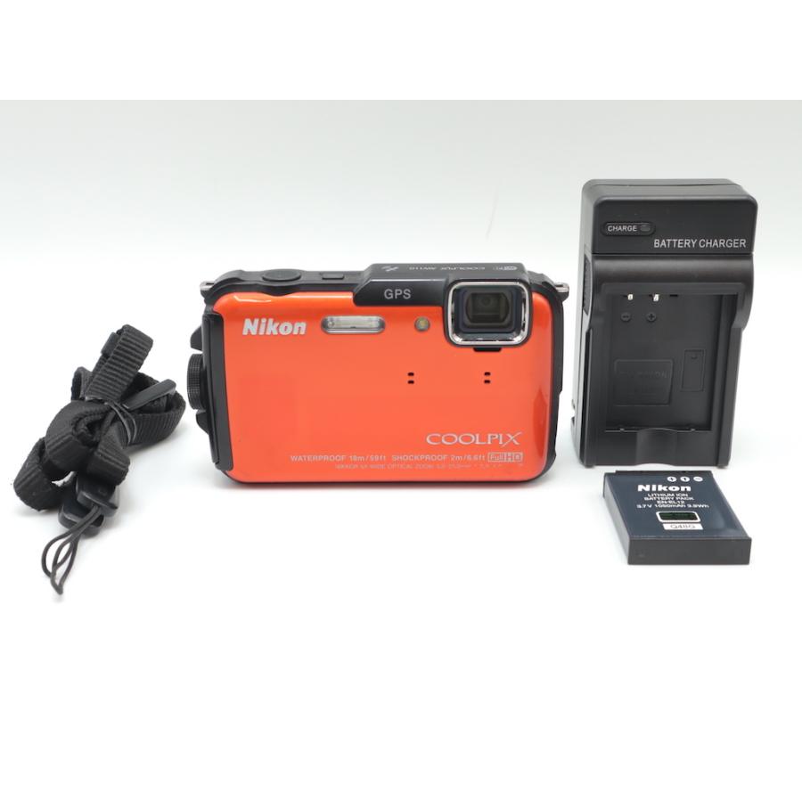 ニコン Nikon COOLPIX AW100 サンシャインオレンジ | 