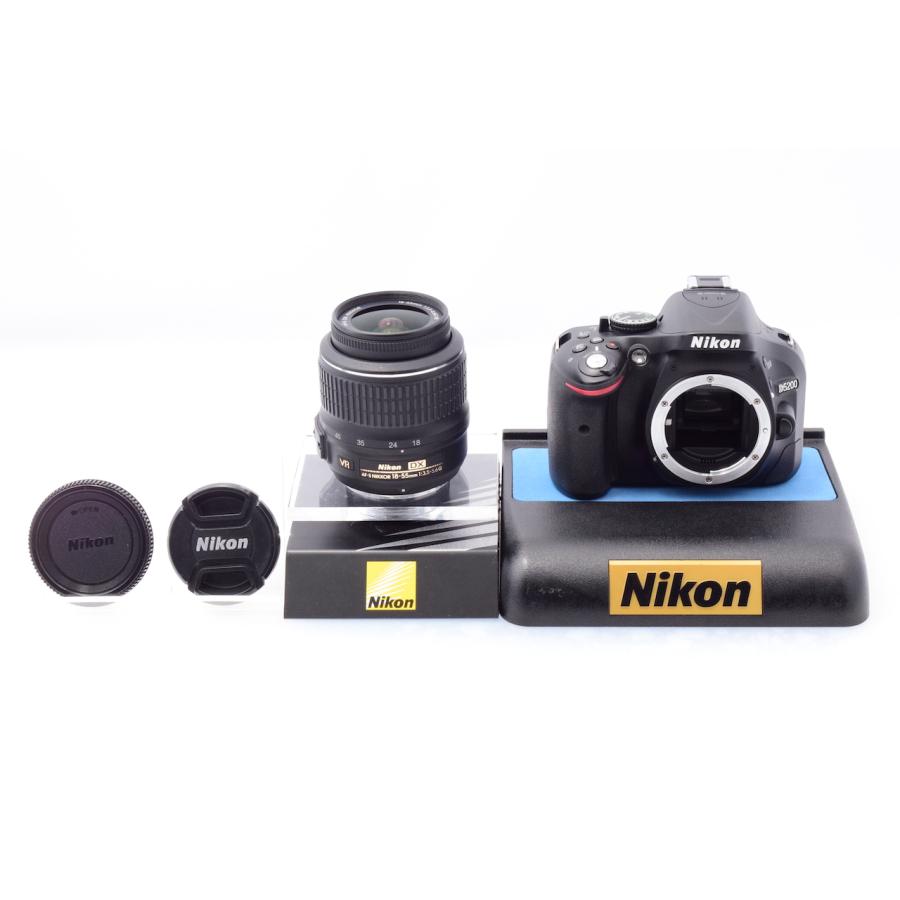 キヤノン Canon D5200 レンズキット AF-S DX NIKKOR 18-55mm f/3.5-5.6G VR | 