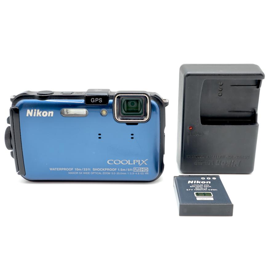 ニコン Nikon COOLPIX AW100 オーシャンブルー | 