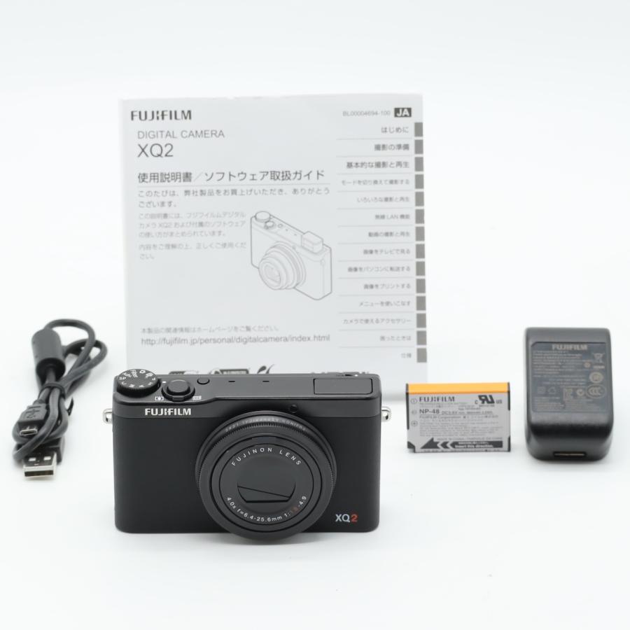 富士フィルム FUJIFILM プレミアムコンパクトデジタルカメラ XQ2 ブラック | 