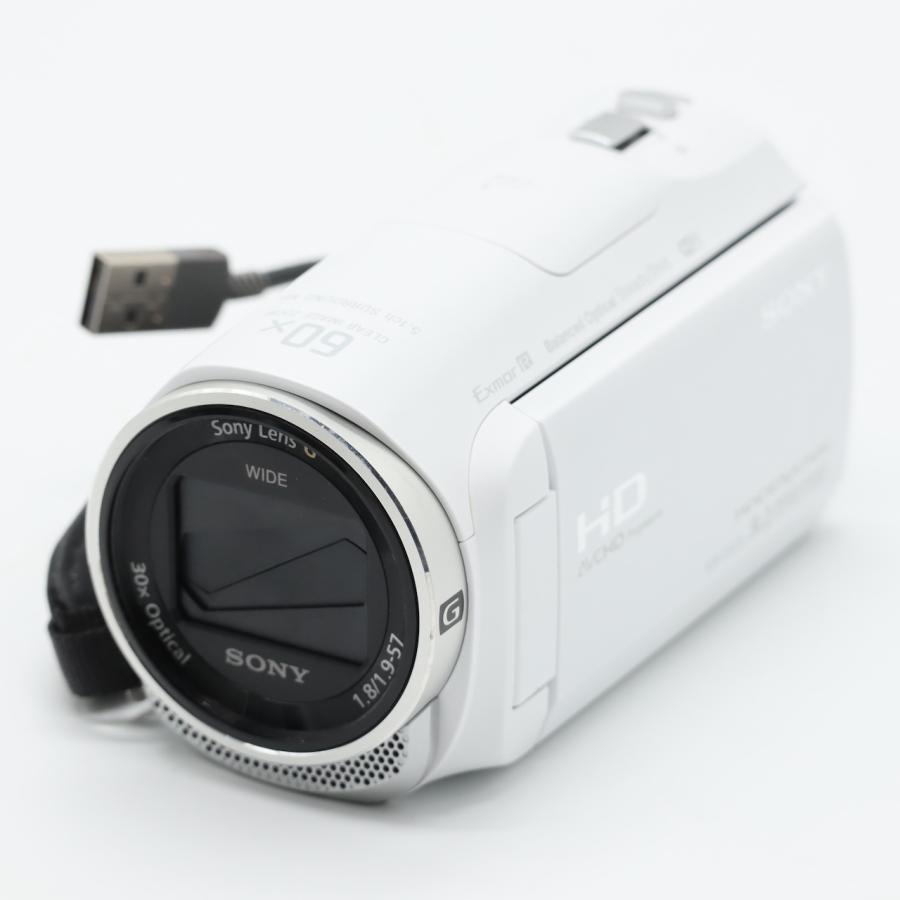 ソニー SONY HDビデオカメラ Handycam HDR-CX670 ホワイト 光学30倍 HDR-CX670-W |  | 01