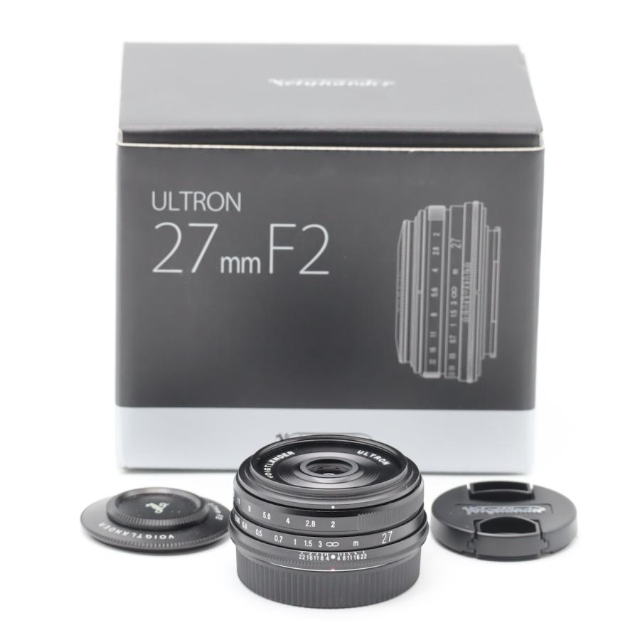 コシナ フォクトレンダー ULTRON 27mm F2 Xマウント用 ブラック | 