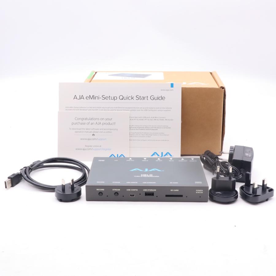 Aja HELO H.264 ストリーマー&レコーダー | 