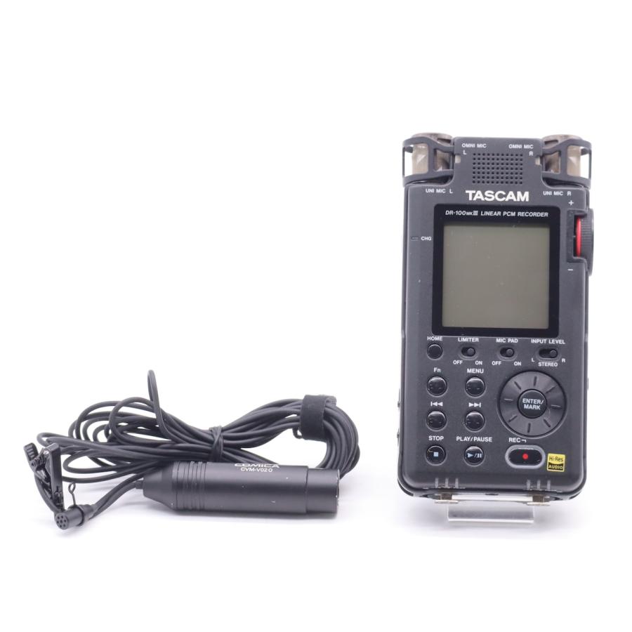 TASCAM(タスカム) DR-100MK3 ステレオリニアPCMレコーダー | 