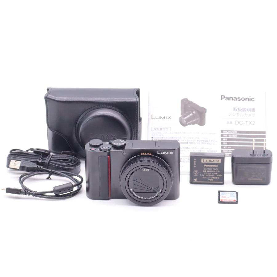 パナソニック Panasonic LUMIX DC-TX2-K | 
