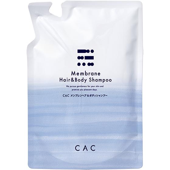 CAC メンブレンヘア＆ボディシャンプー ボトル500ml ＋レフィル400ml