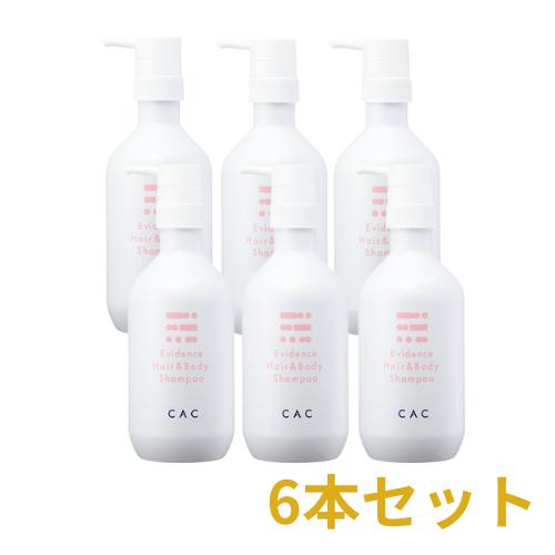 CAC化粧品 エヴィデンスヘア＆ボディシャンプー ボトル 500ml × ５本セット