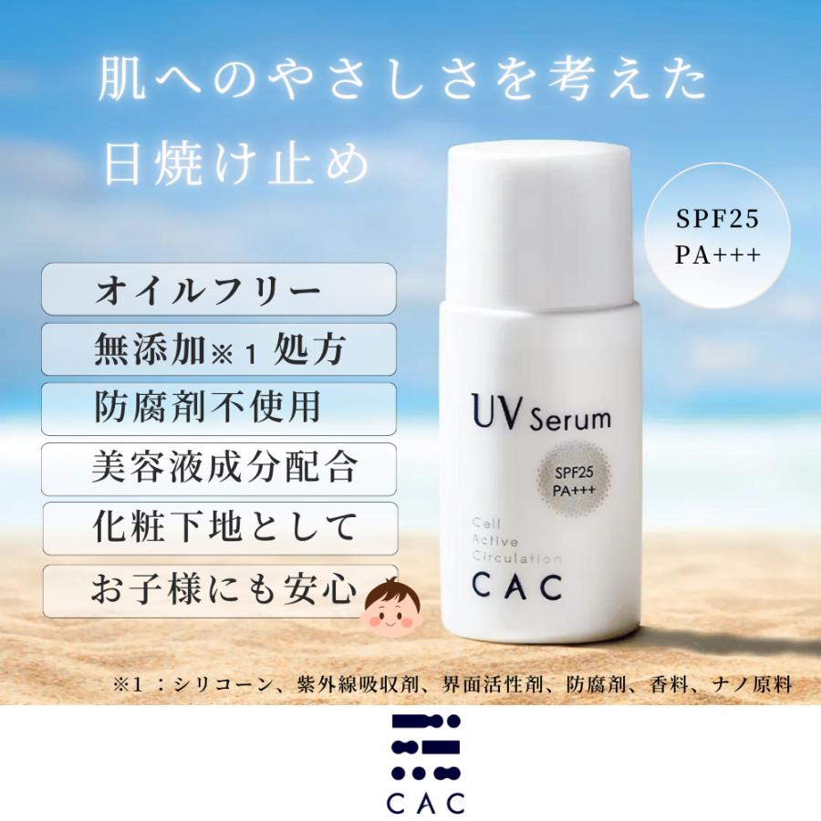 新品未使用　CAC コンディショニング　UVセラム　日やけ止め　30ml CAC化粧品 CAC コンディショニング UVセラム 30ml 数少ない