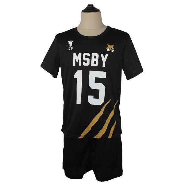 ハイキュー 風 MSBYブラックジャッカル ユニフォーム木兎光太郎 ハイキュー 風 MSBYブラックジャッカル ユニフォーム木兎光太郎