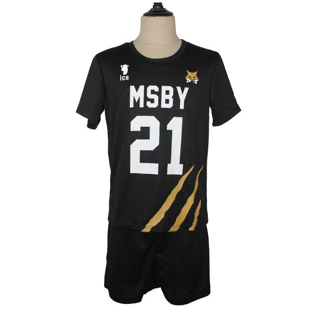 ハイキュー 風 MSBYブラックジャッカル ユニフォーム木兎光太郎 ハイキュー 風 MSBYブラックジャッカル ユニフォーム木兎光太郎
