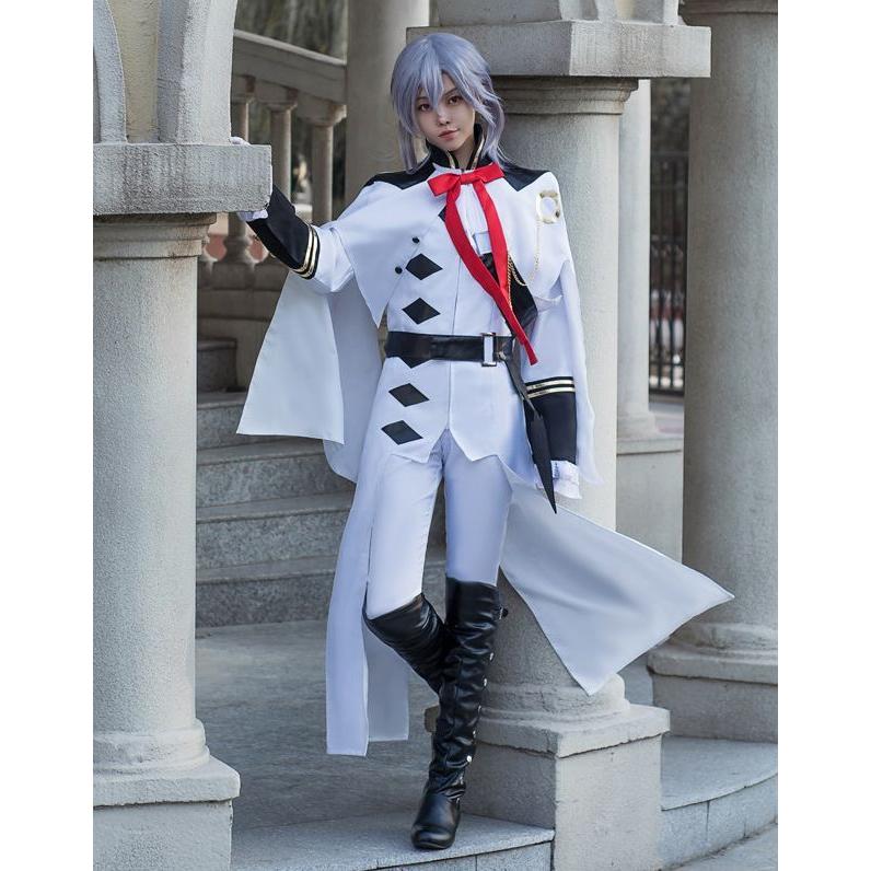 終わりのセラフ 風 百夜ミカエラ ひゃくやみかえら コスチューム コスプレ衣装 6点セット サイズ S〜XXLの画像