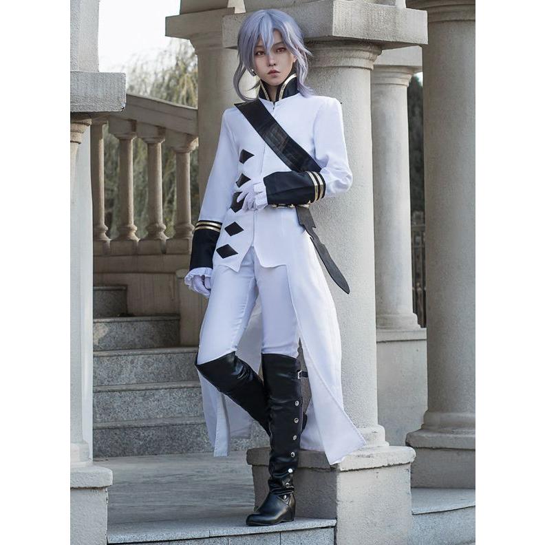 終わりのセラフ 風 百夜ミカエラ ひゃくやみかえら コスチューム コスプレ衣装 6点セット サイズ S〜XXLの画像