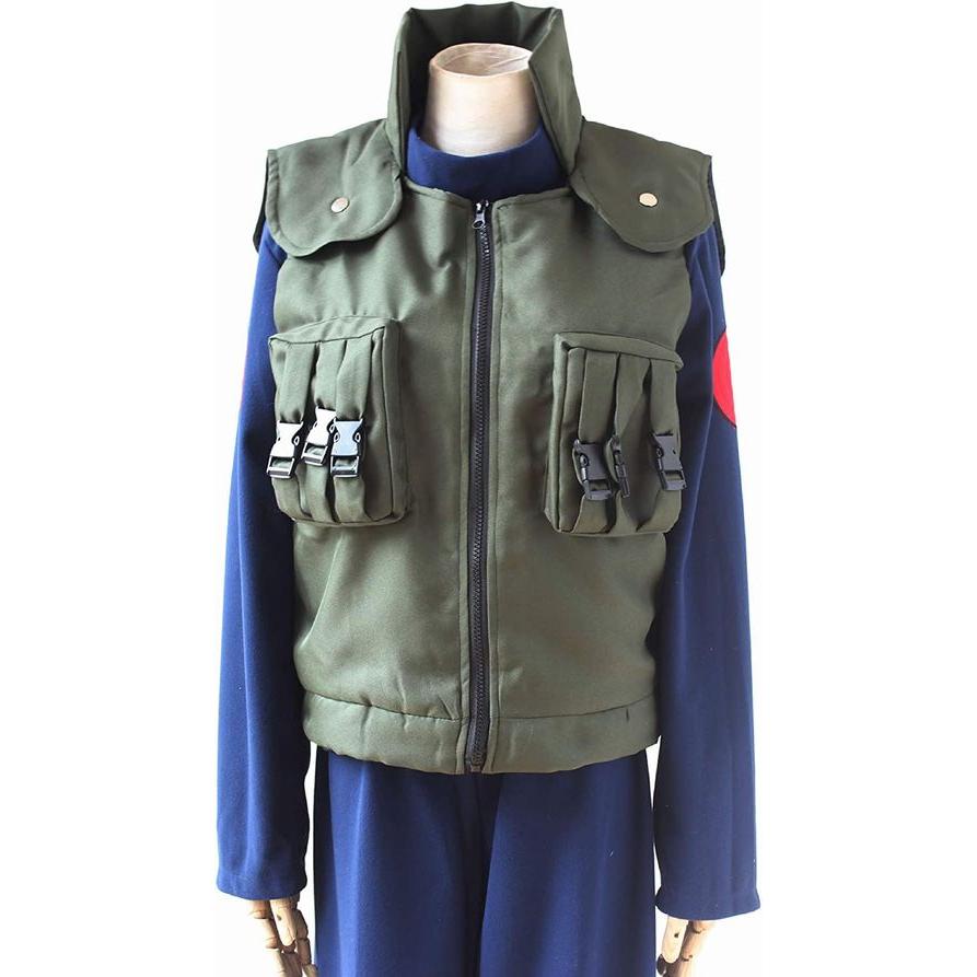 ナルト 風 はたけカカシ コスチューム コスプレ衣装 3点セット サイズ
