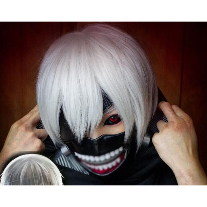東京喰種 金木研 コスプレ衣装 ウィッグ付き ハロウィン Mサイズ
