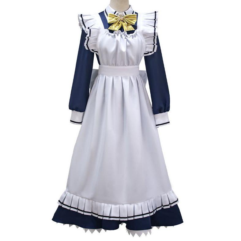 喫茶ステラと死神の蝶 風 四季ナツメ しきなつめ メイド服 ネイビー