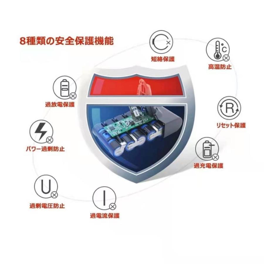 ダイソンV6 互換バッテリー 3500mAh V6 Dyson DC59 DC74 DC72 DC62 DC61 保護回路搭載 【無料フィルター】PSE CE ROHS登録済｜plusoneoneone｜04