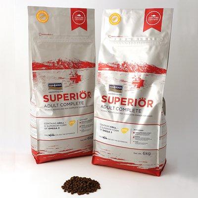 フィッシュ４ドッグ  スーペリアアダルト　12kg（6kg×2袋）　[送料無料][お取り寄せ] | 