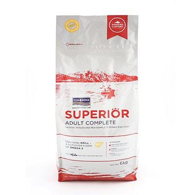 フィッシュ４ドッグ  スーペリアアダルト　6kg　[送料無料][お取り寄せ] | 