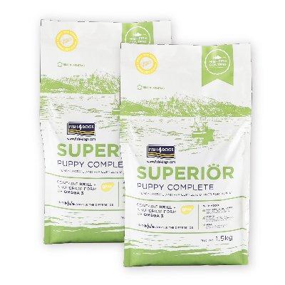 フィッシュ４ドッグ  スーペリア パピー　3kg（1.5kg×2）　 | 