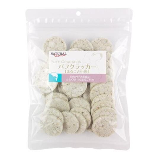 ナチュラルハーベスト　パフクラッカーまるごと小魚　50g | 