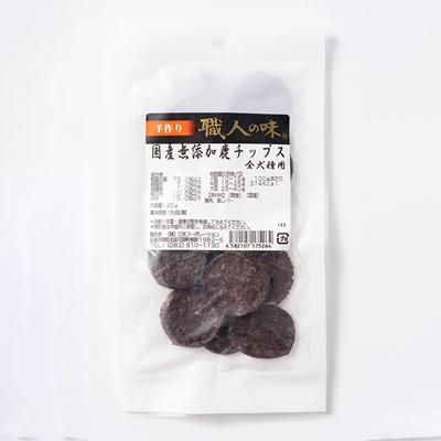 [職人の味]　国産無添加鹿チップス　25g　犬用 | 
