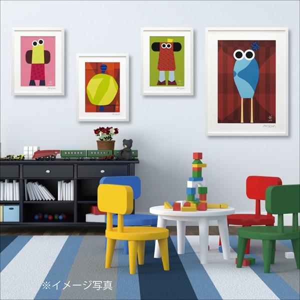 絵画　インテリア　アートフレーム　アウトレット　MoMo carnival アートフレーム「トーラン」（Ｌサイズ）ポスター　額付き　壁掛け　おしゃれ　リビング_3