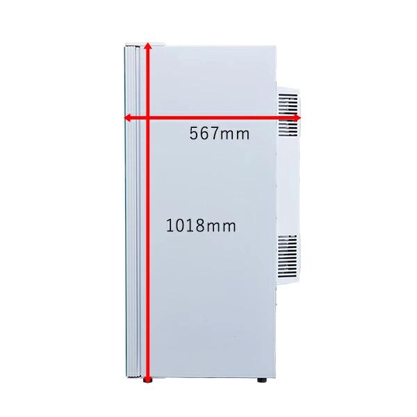 ワインセラー 家庭用 小型 18本 静音設計 木製棚 2温度 上下 温度別 PlusQ プラスキュー ペルチェ BWC-018P(W) ホワイト 爆買 | PlusQ | 07