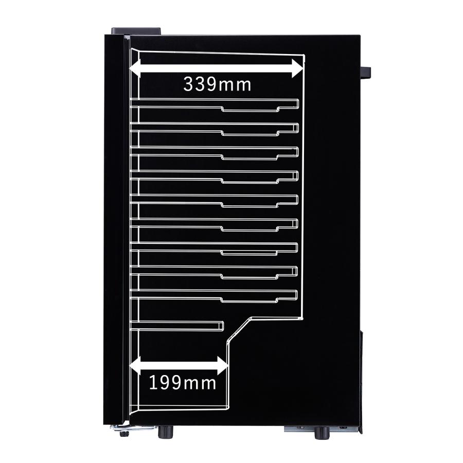 ワインセラー 18本収納 コンプレッサー式 多機能高コスパモデル DWC-Y018 | PlusQ | 16