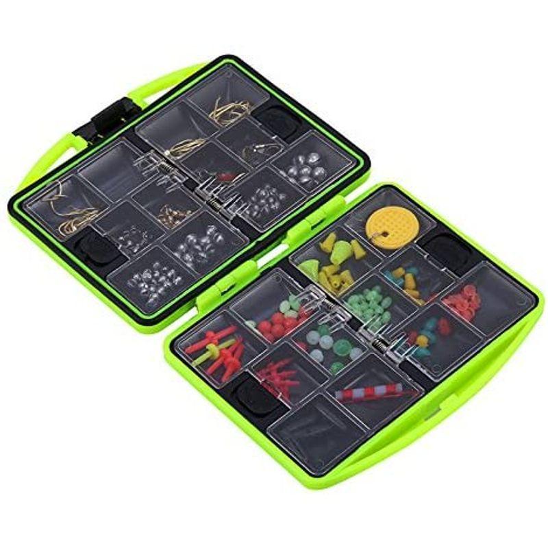 マート 釣り具 釣りルアーセット 小物 セット 海釣り道具 多種類 一式 仕掛け 釣り針 フック ビーズ スイベルなど付属 ケース付き 便携式 初心 Materialworldblog Com