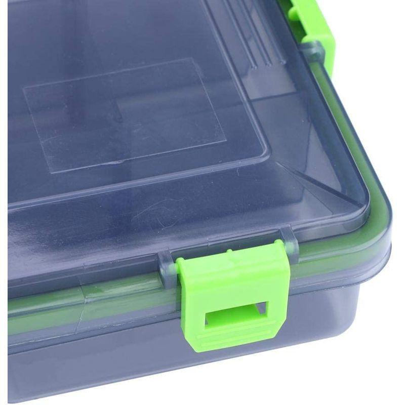 代引き不可 ルアーケース 釣りタックルボックス 釣具収納 ポータブル 仕掛け小物入れ 個々のコンパートメント 持ち運び易い 釣り道具 ボックス 釣りの餌 Materialworldblog Com