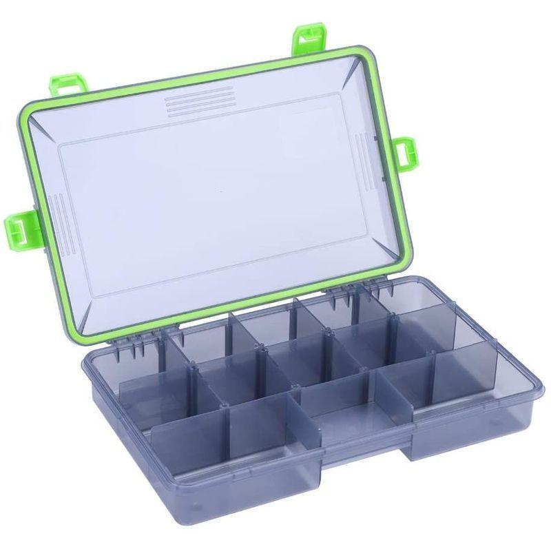 代引き不可 ルアーケース 釣りタックルボックス 釣具収納 ポータブル 仕掛け小物入れ 個々のコンパートメント 持ち運び易い 釣り道具 ボックス 釣りの餌 Materialworldblog Com