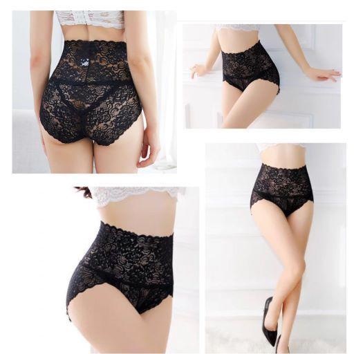 激安通販専門店 レースショーツ ショーツ ハイウエスト レディース 下着 人気 おすすめ 補正 フルバックショーツ Aynaelda Com