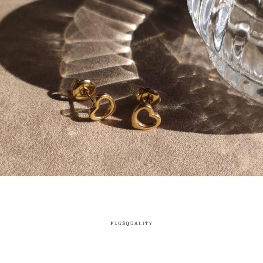 ピアス ハート つけっぱなし 金属アレルギー対応 サージカルステンレス 大人 レディース  両耳用 セカンド ステンレス ミニ ピアス　爆買 | ブランド登録なし | 06