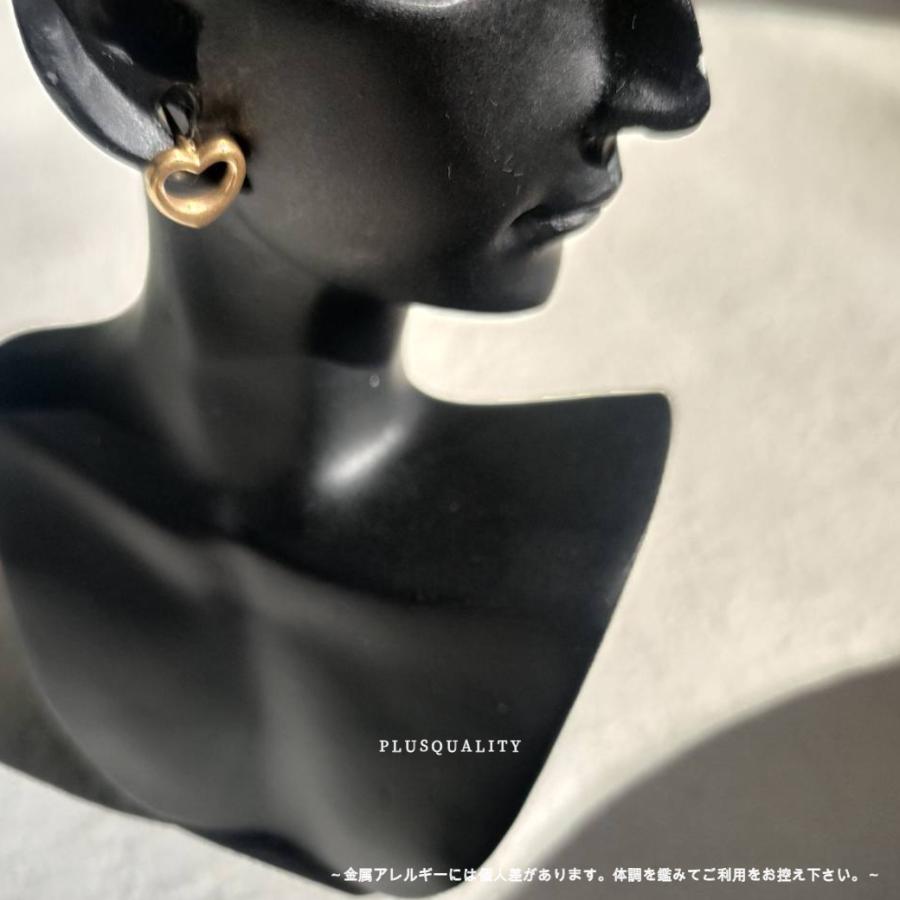 ピアス ハート つけっぱなし 金属アレルギー対応 サージカルステンレス 大人 レディース  両耳用 セカンド ステンレス ミニ ピアス　爆買 | ブランド登録なし | 08