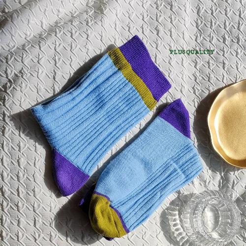 靴下 ソックス まとめ買い 新学期 春 冬 クルーソックス 3足セット レディース ライン  靴下  白 綿 | ブランド登録なし | 12