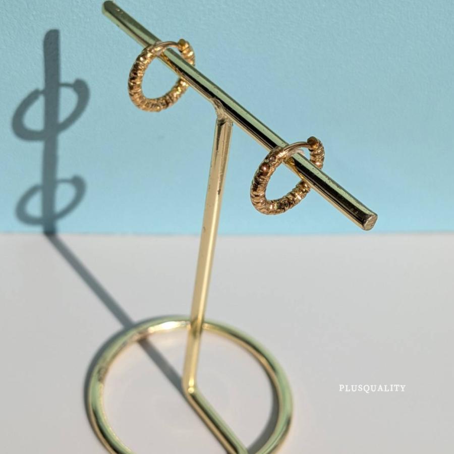 フープピアス 金属アレルギー対応 サジカルステンレス シンプル つけっぱなし ステンレス ピアス 爆買 | ブランド登録なし | 14