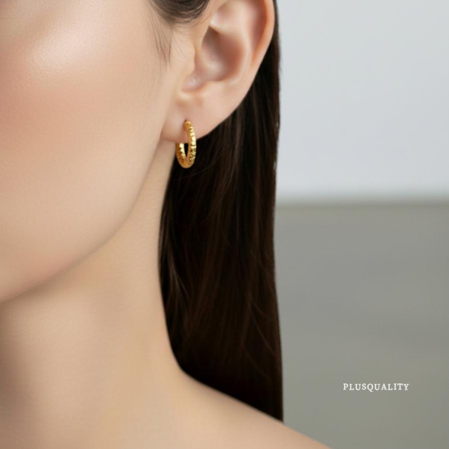 フープピアス 金属アレルギー対応 サジカルステンレス シンプル つけっぱなし ステンレス ピアス 爆買 | ブランド登録なし | 05