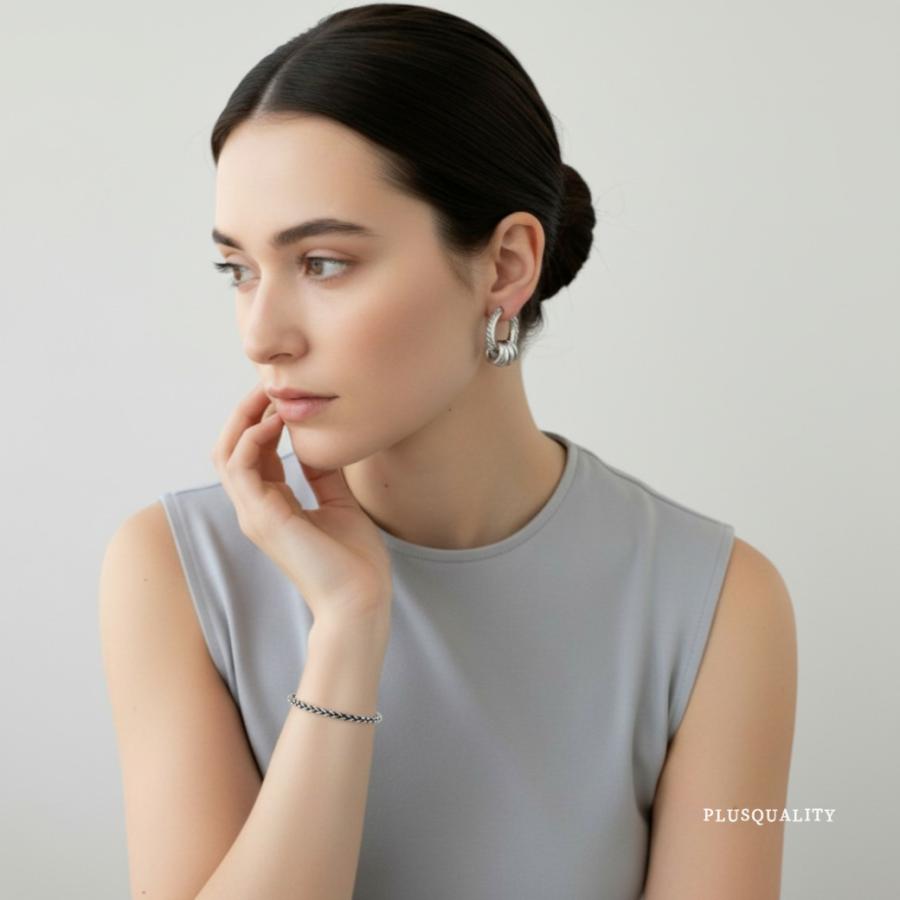 バングル ブレスレット シルバー925 レディース メンズ 春 夏 可愛い おしゃれ サイズ調整可能 アレルギー対応　 | ブランド登録なし | 10